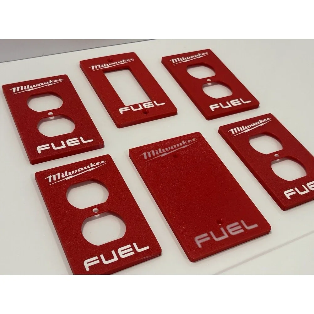 Milwaukee Tools FUEL Switch Covers Multi Set New W/O Box Customize Mancave